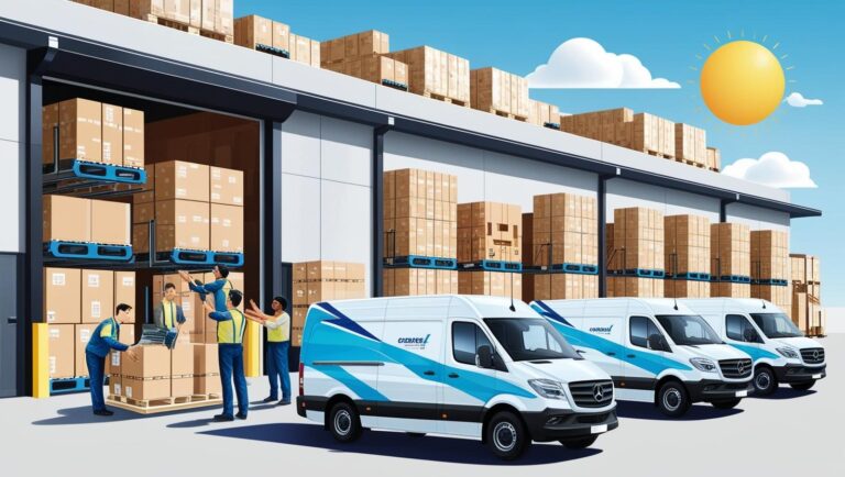 Logistics Industry Ilustrasi