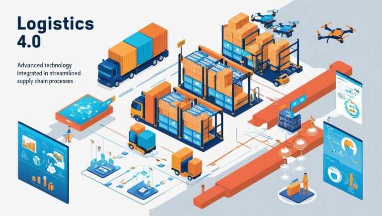 Logistics 4.0 ilustrasi
