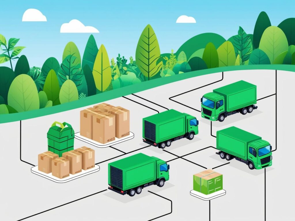 Logistik Hijau ilustrasi